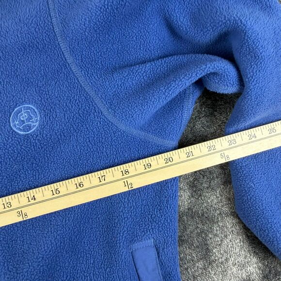 Vtg 90's Patagonia Synchilla Periwinkle Full Zip Jacket Fleece Pockets M *Read - Picture 8 of 15